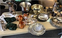 Collection of silverplate