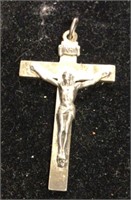Sterling crucifix pendant