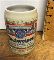Budweiser beer mug