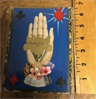 NEW Christian Lacroix illustrated playing cards