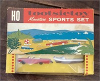 NOS Tootsietoy miniature sports set