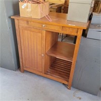 Wood Double Sided Cabinet / Stand