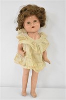 COMPOSITE DOLL - SHOWS HER AGE - 14" TALL