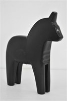 WOOD HORSE - 10.5" TALL X 9.5" LONG X 2.5" WIDE