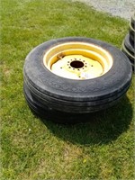 (2) 7.50 x 20 Implement Tires/Wheels