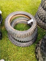 (3) Motorcycle Tires (2) 21" & (1) 18"