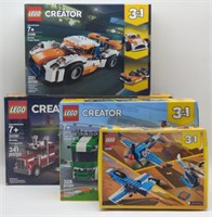 (S) Lego 3 in 1 Creator Sets Inc. Propeller