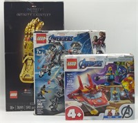 (S) Lego Avengers Sets Inc. Infinity Gauntlet,
