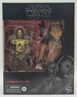 (S) Star Wars The Black Series Chewbacca & C-3PO