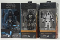 (S) Star Wars The Black Series Figures Inc. The