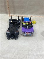 (2) Large Batman Toy Cars