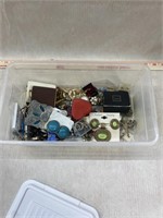 Box of Vintage Jewelry