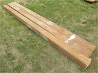 5" x 5" x 12' and (2) 7" x 5" x 12' Lumber.