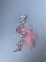 24pc crown flamingo ornaments