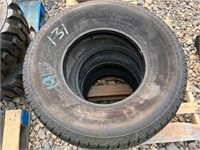 QTY 4 - ST235/80R16 Radial Trailer Tires