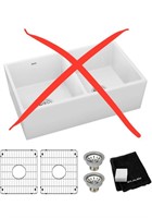 Sink accesories - Elkay Fireclay Sink Kit, White