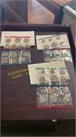 1979-1981 US Mint Uncirculated Coins