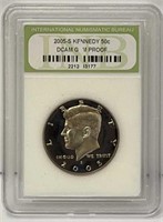 2005-S Kennedy 50Cent Dcam Gem Proof Coin