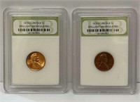 1974-D Lincoln 1Cent Brilliant Uncirculated Coins