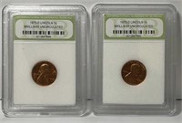 1973-D Lincoln 1Cent Brilliant Uncirculated Coins