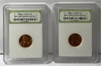 1960-P Lincoln 1Cent Brilliant Uncirculated Coins