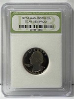 1977-S Washington 25Cent Dcam Gem Proof Coin