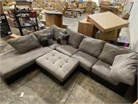 Unknown Brand Couch, Grey Sectional