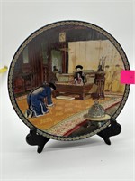 CHINESE PLATE / BOY EMPEROR