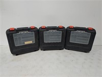 plastic boxes - good for tools and parts
