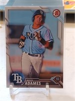 Willy Adames 2016 Bowman Draft