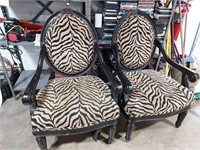 2 chairs from Haverty's