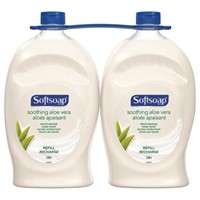 (2) Softsoap Soothing Aloe Vera Moisturizing Hand