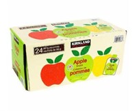 24Pk Kirkland Signature Unsweetened Organic Apple