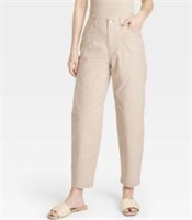 A New Day Women's 8 Tapered Ankle Barrel Chino