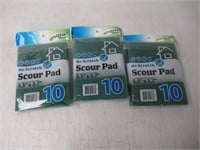 (3) No Scratch Scour Pad
