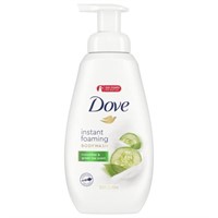 (2) Dove Shower Foam Bodywash, Cucumber & Green