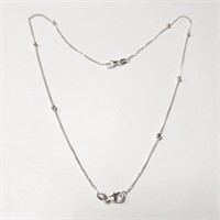 $60 Silver 18" Necklace