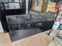 black tempered project glass 36 x 16 7/16