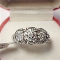 $3255 10K  Diamond (0.5ct) Ring