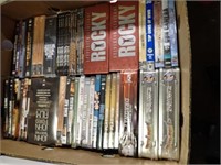 3 BOXES DVDs