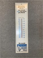 Vintage Walker Mufflers Auto Parts Thermometer