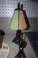 LEADED GLASS LAMP