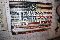 TIN TENNESSEE SHINE CO SIGN
