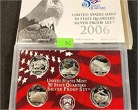 2006-S SILVER 50 STATE QUARTERS PROOF SET