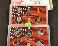 2001-S SILVER PROOF SET