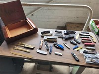 Great Collection of Pocket Knives, Letter Openers