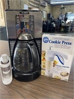 Mr. Coffee Maker / Cookie Press / Grinder