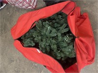7FT Christmas Tree in Large Storage Bag w/ Lights