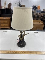 Antler lamp