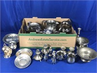 PEWTER & SILVERPLATE